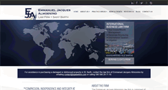 Desktop Screenshot of eja-lawfirm.com